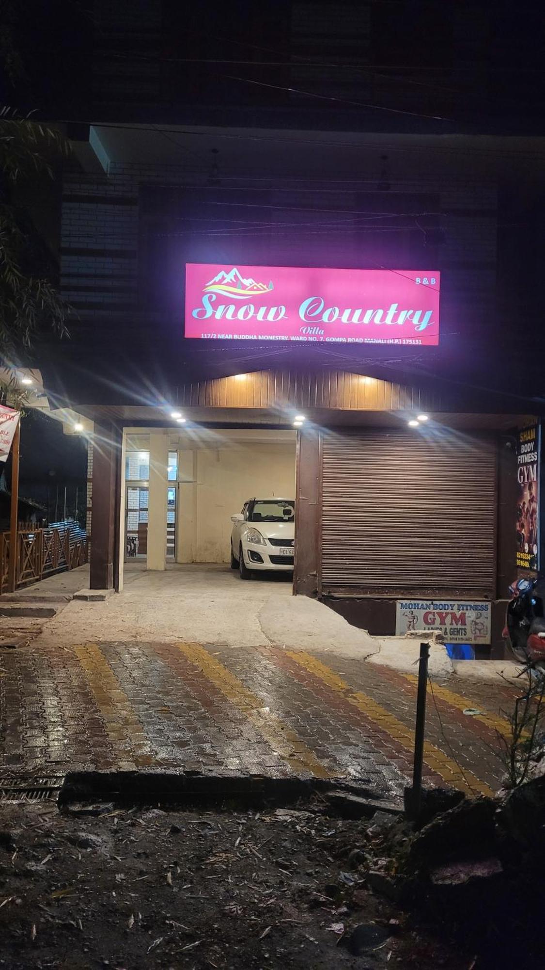 Hotel Snow Country Villa Manāli Exterior foto