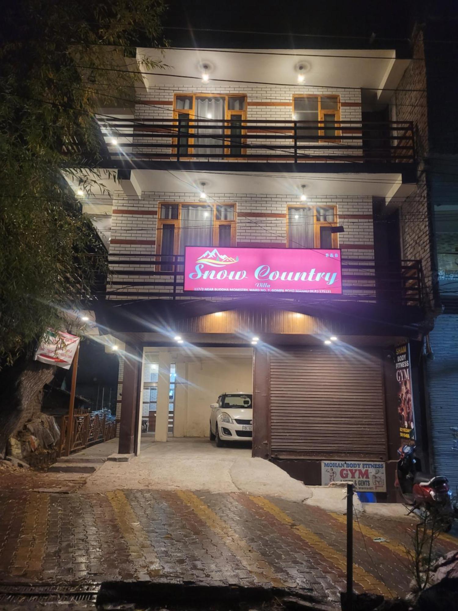 Hotel Snow Country Villa Manāli Exterior foto